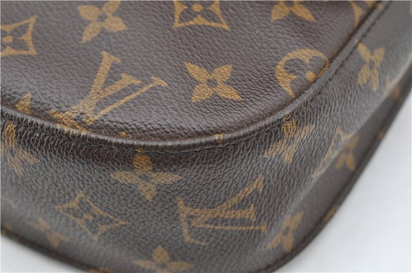 Authentic Louis Vuitton Monogram Saint Cloud GM M51242 Shoulder Cross Bag 1083G