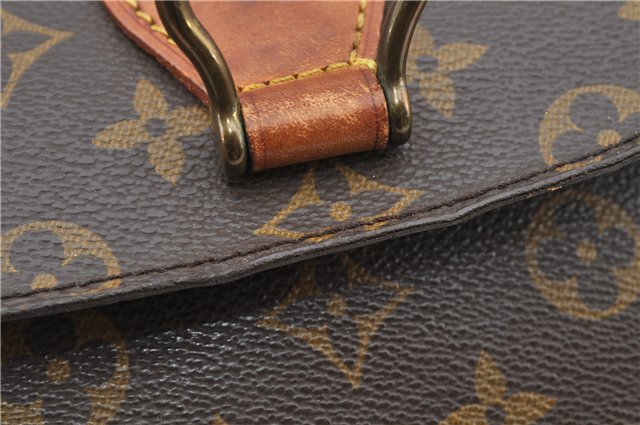 Authentic Louis Vuitton Monogram Saint Cloud GM M51242 Shoulder Cross Bag 1083G