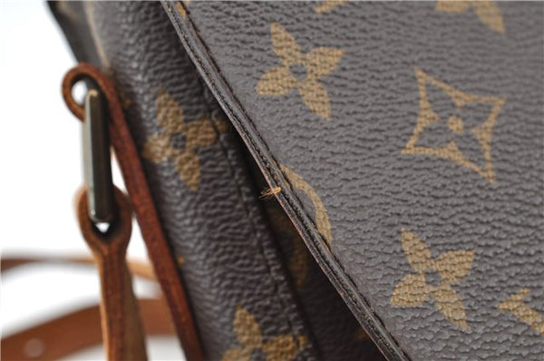 Authentic Louis Vuitton Monogram Saint Cloud GM M51242 Shoulder Cross Bag 1083G
