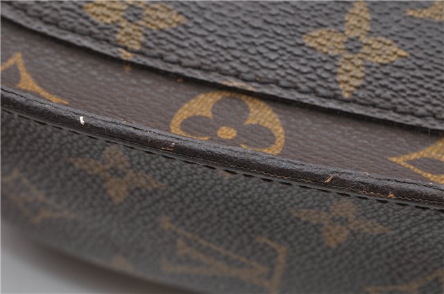 Authentic Louis Vuitton Monogram Saint Cloud GM M51242 Shoulder Cross Bag 1083G
