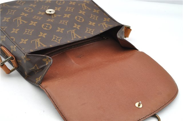 Authentic Louis Vuitton Monogram Saint Cloud GM M51242 Shoulder Cross Bag 1083G