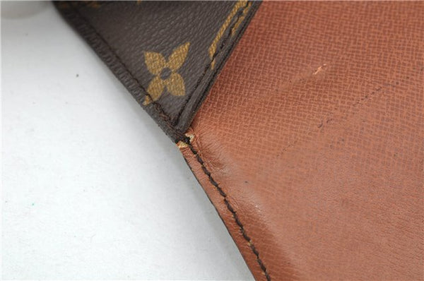 Authentic Louis Vuitton Monogram Saint Cloud GM M51242 Shoulder Cross Bag 1083G