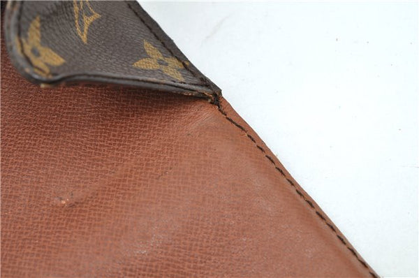 Authentic Louis Vuitton Monogram Saint Cloud GM M51242 Shoulder Cross Bag 1083G