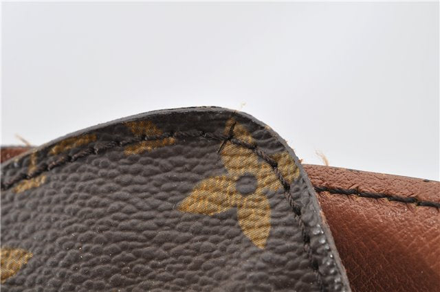 Authentic Louis Vuitton Monogram Saint Cloud GM M51242 Shoulder Cross Bag 1083G