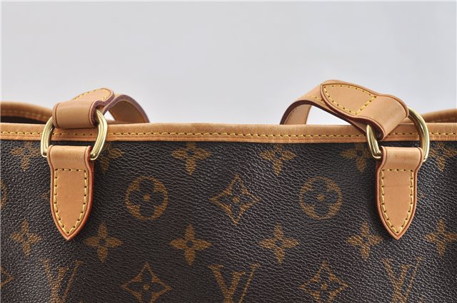 Authentic Louis Vuitton Monogram Batignolles Horizontal Tote Bag M51154 LV 1085D