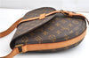Authentic Louis Vuitton Monogram Chantilly GM Shoulder Cross Bag M51232 LV 1086G