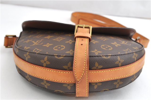 Authentic Louis Vuitton Monogram Chantilly GM Shoulder Cross Bag M51232 LV 1086G