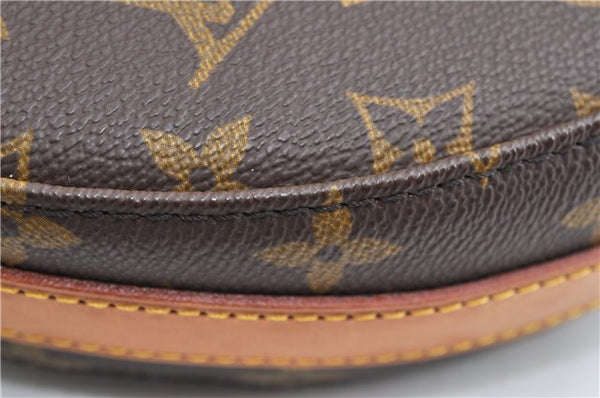 Authentic Louis Vuitton Monogram Chantilly GM Shoulder Cross Bag M51232 LV 1086G