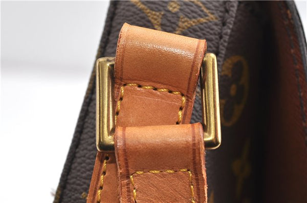 Authentic Louis Vuitton Monogram Chantilly GM Shoulder Cross Bag M51232 LV 1086G