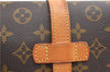 Authentic Louis Vuitton Monogram Chantilly GM Shoulder Cross Bag M51232 LV 1086G