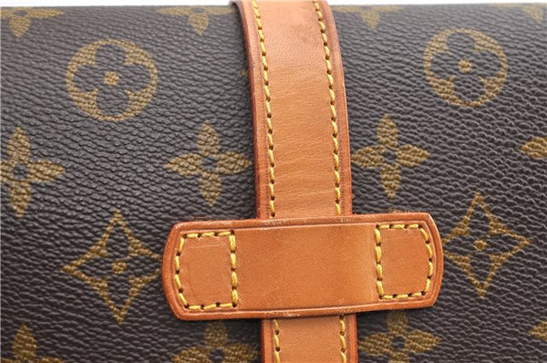 Authentic Louis Vuitton Monogram Chantilly GM Shoulder Cross Bag M51232 LV 1086G