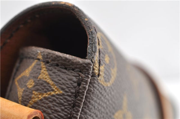 Authentic Louis Vuitton Monogram Chantilly GM Shoulder Cross Bag M51232 LV 1086G