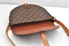 Authentic Louis Vuitton Monogram Chantilly GM Shoulder Cross Bag M51232 LV 1086G