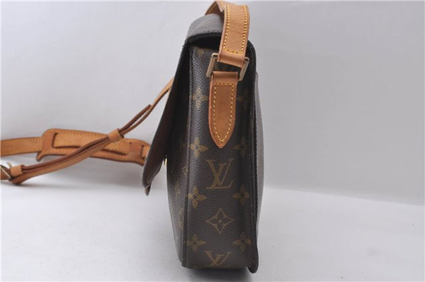 Auth Louis Vuitton Monogram Saint Cloud GM Shoulder Cross Bag M51242 LV 1087D