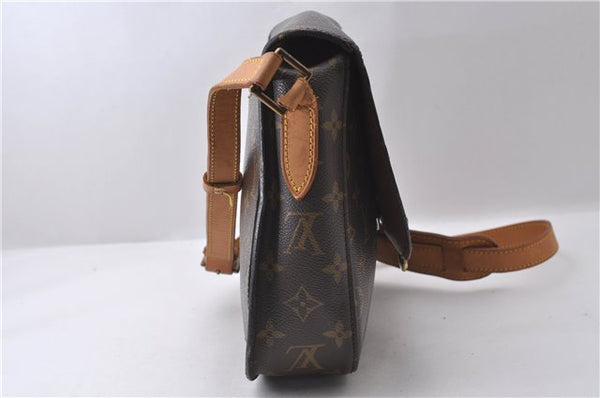 Auth Louis Vuitton Monogram Saint Cloud GM Shoulder Cross Bag M51242 LV 1087D