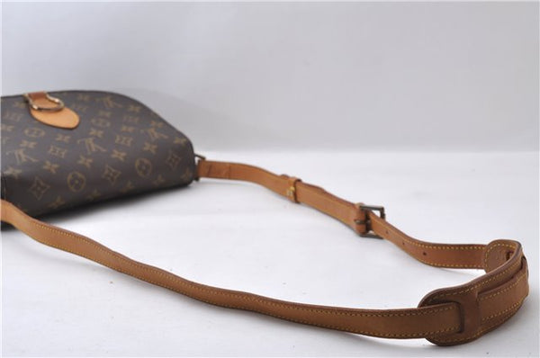 Auth Louis Vuitton Monogram Saint Cloud GM Shoulder Cross Bag M51242 LV 1087D