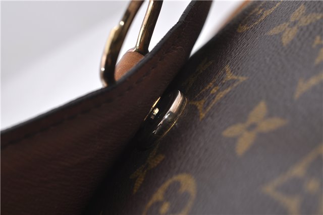 Auth Louis Vuitton Monogram Saint Cloud GM Shoulder Cross Bag M51242 LV 1087D