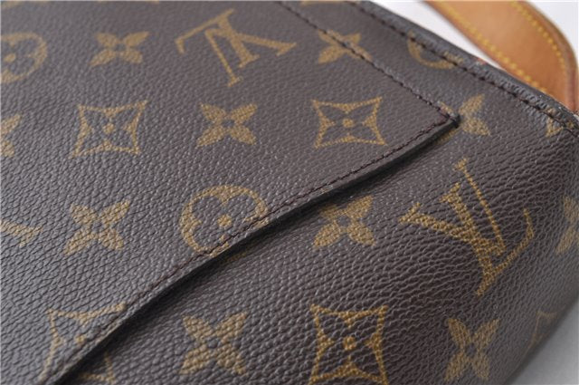 Auth Louis Vuitton Monogram Saint Cloud GM Shoulder Cross Bag M51242 LV 1087D