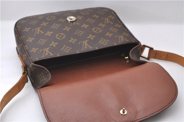 Auth Louis Vuitton Monogram Saint Cloud GM Shoulder Cross Bag M51242 LV 1087D