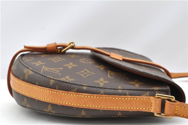 Authentic Louis Vuitton Monogram Chantilly MM Shoulder Cross Bag M51233 LV 1088G