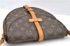 Authentic Louis Vuitton Monogram Chantilly MM Shoulder Cross Bag M51233 LV 1088G