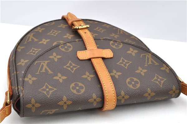 Authentic Louis Vuitton Monogram Chantilly MM Shoulder Cross Bag M51233 LV 1088G