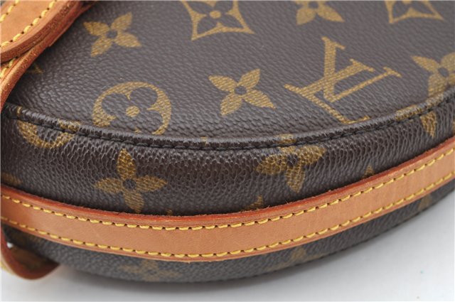 Authentic Louis Vuitton Monogram Chantilly MM Shoulder Cross Bag M51233 LV 1088G
