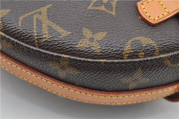 Authentic Louis Vuitton Monogram Chantilly MM Shoulder Cross Bag M51233 LV 1088G