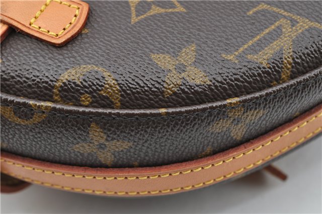 Authentic Louis Vuitton Monogram Chantilly MM Shoulder Cross Bag M51233 LV 1088G
