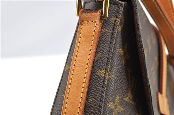 Authentic Louis Vuitton Monogram Chantilly MM Shoulder Cross Bag M51233 LV 1088G