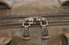 Authentic YVES SAINT LAURENT Easy Boston Hand Bag Enamel 208315 Beige 1088I