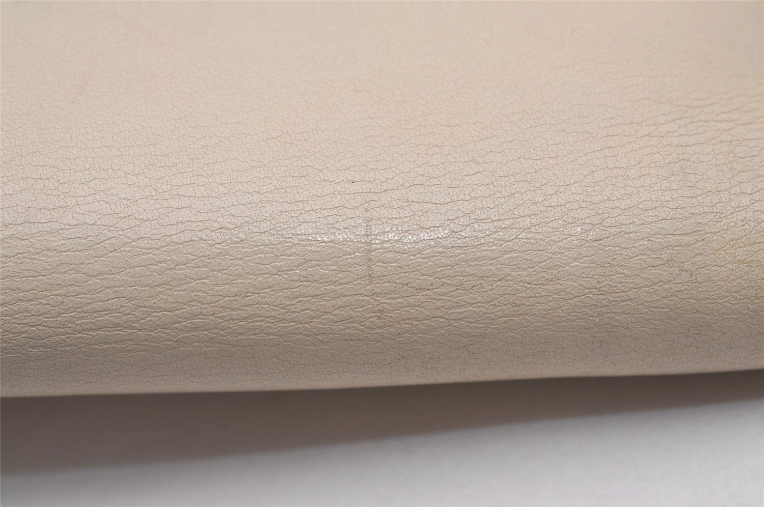 Authentic GUCCI Sherry Line Double G Bifold Wallet Leather 162759 White 1089I