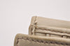 Authentic GUCCI Sherry Line Double G Bifold Wallet Leather 162759 White 1089I
