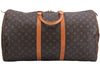 Authentic Louis Vuitton Monogram Keepall 55 Travel Boston Bag M41424 LV 1090E