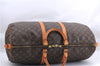 Authentic Louis Vuitton Monogram Keepall 55 Travel Boston Bag M41424 LV 1090E