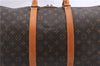 Authentic Louis Vuitton Monogram Keepall 55 Travel Boston Bag M41424 LV 1090E