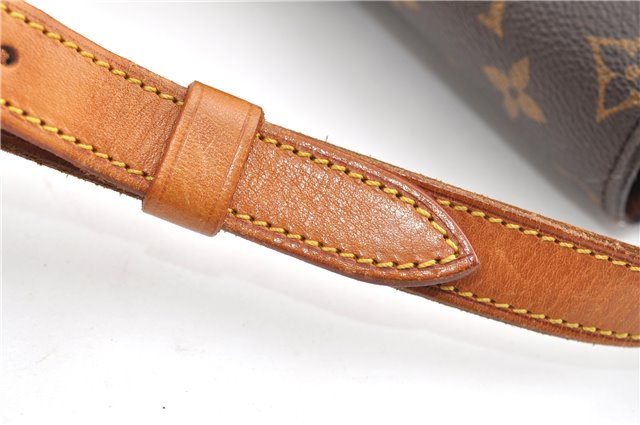 Authentic Louis Vuitton Monogram Chantilly GM Shoulder Cross Bag M51232 LV 1090G