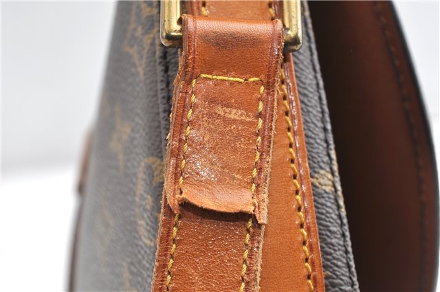 Authentic Louis Vuitton Monogram Chantilly GM Shoulder Cross Bag M51232 LV 1090G