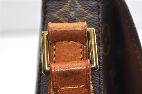 Authentic Louis Vuitton Monogram Chantilly GM Shoulder Cross Bag M51232 LV 1090G