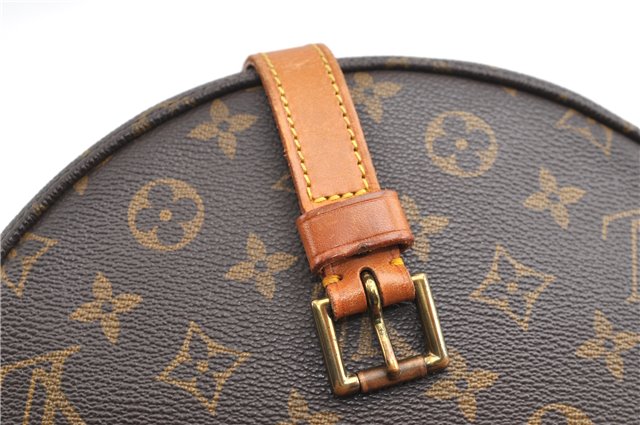 Authentic Louis Vuitton Monogram Chantilly GM Shoulder Cross Bag M51232 LV 1090G