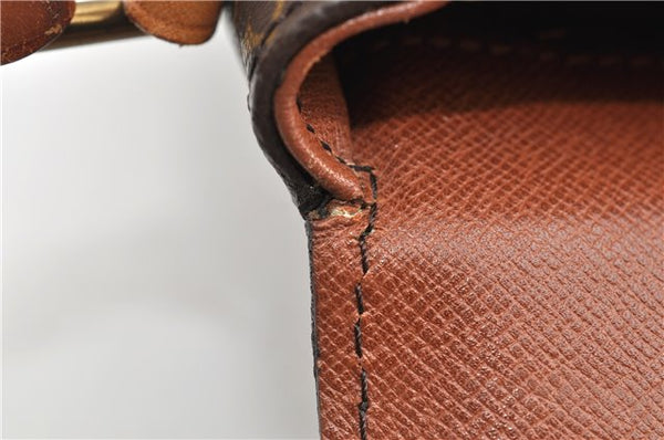 Authentic Louis Vuitton Monogram Chantilly GM Shoulder Cross Bag M51232 LV 1090G