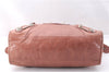 Authentic BALENCIAGA Giant City 2Way Shoulder Hand Bag Leather 173084 Pink 1091F