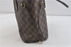 Authentic Louis Vuitton Damier Neverfull PM Tote Bag N51109 LV 1092D