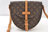 Authentic Louis Vuitton Monogram Chantilly MM Shoulder Cross Bag M51233 LV 1092G