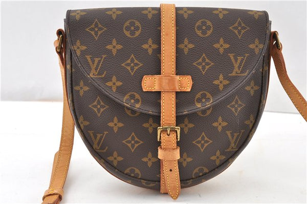 Authentic Louis Vuitton Monogram Chantilly MM Shoulder Cross Bag M51233 LV 1092G