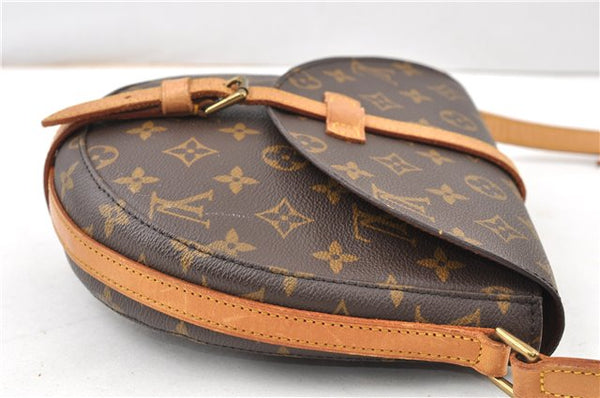 Authentic Louis Vuitton Monogram Chantilly MM Shoulder Cross Bag M51233 LV 1092G