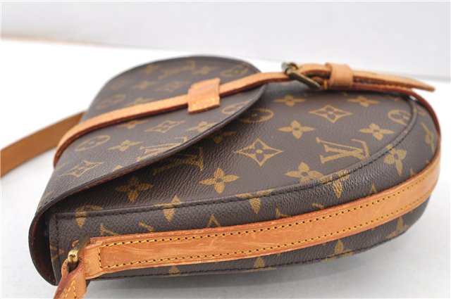Authentic Louis Vuitton Monogram Chantilly MM Shoulder Cross Bag M51233 LV 1092G
