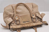 Authentic MIU MIU Vitello Lux Leather 2Way Shoulder Hand Bag RNN955 Beige 1093I