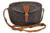 Authentic Louis Vuitton Monogram Jeune Fille MM M51226 Shoulder Cross Bag 1094G