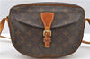 Authentic Louis Vuitton Monogram Jeune Fille MM M51226 Shoulder Cross Bag 1094G